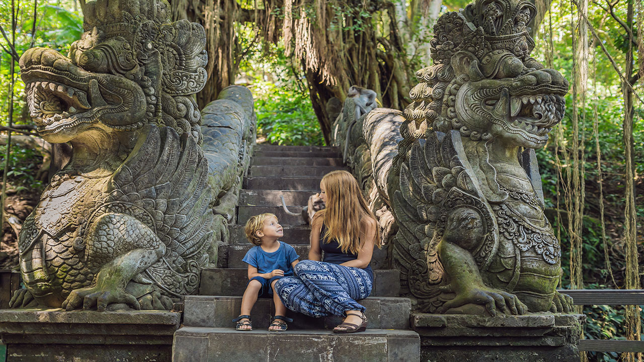 voyage Bali avec enfants